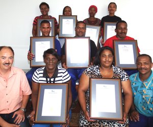 Gelukkige werknemers